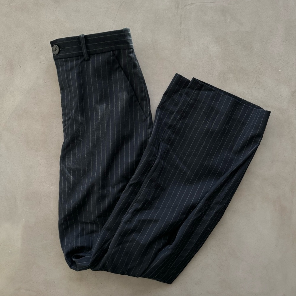 JW Anderson Uniqlo pin striped pants